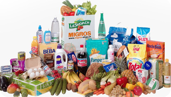 Fresh fruits and vegetables for vessels
