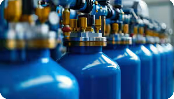 Gas cylinder refilling services